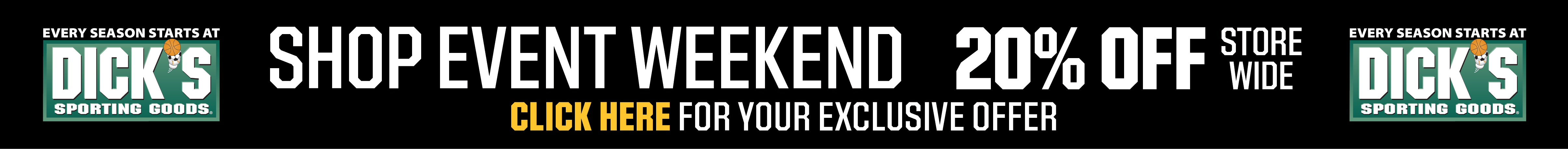 Dick's Sporting Good Event